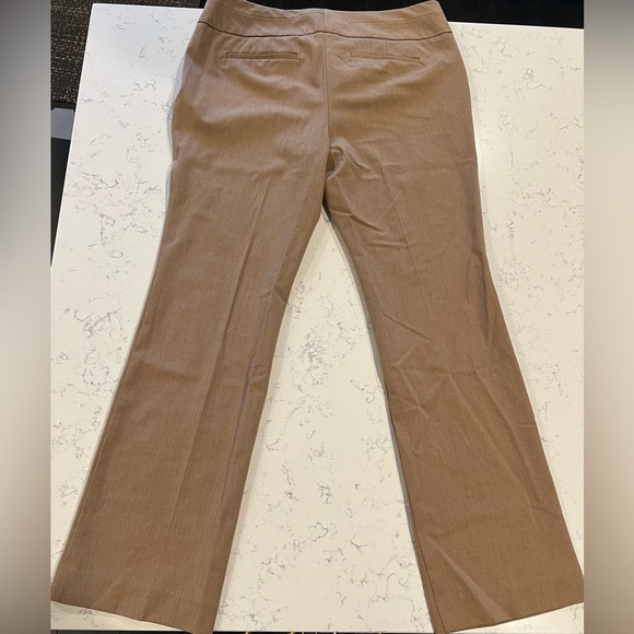 Worthington Petite Modern Fit Tan Brown Career Office Business Pants Size 10P - Picture 9 of 9
